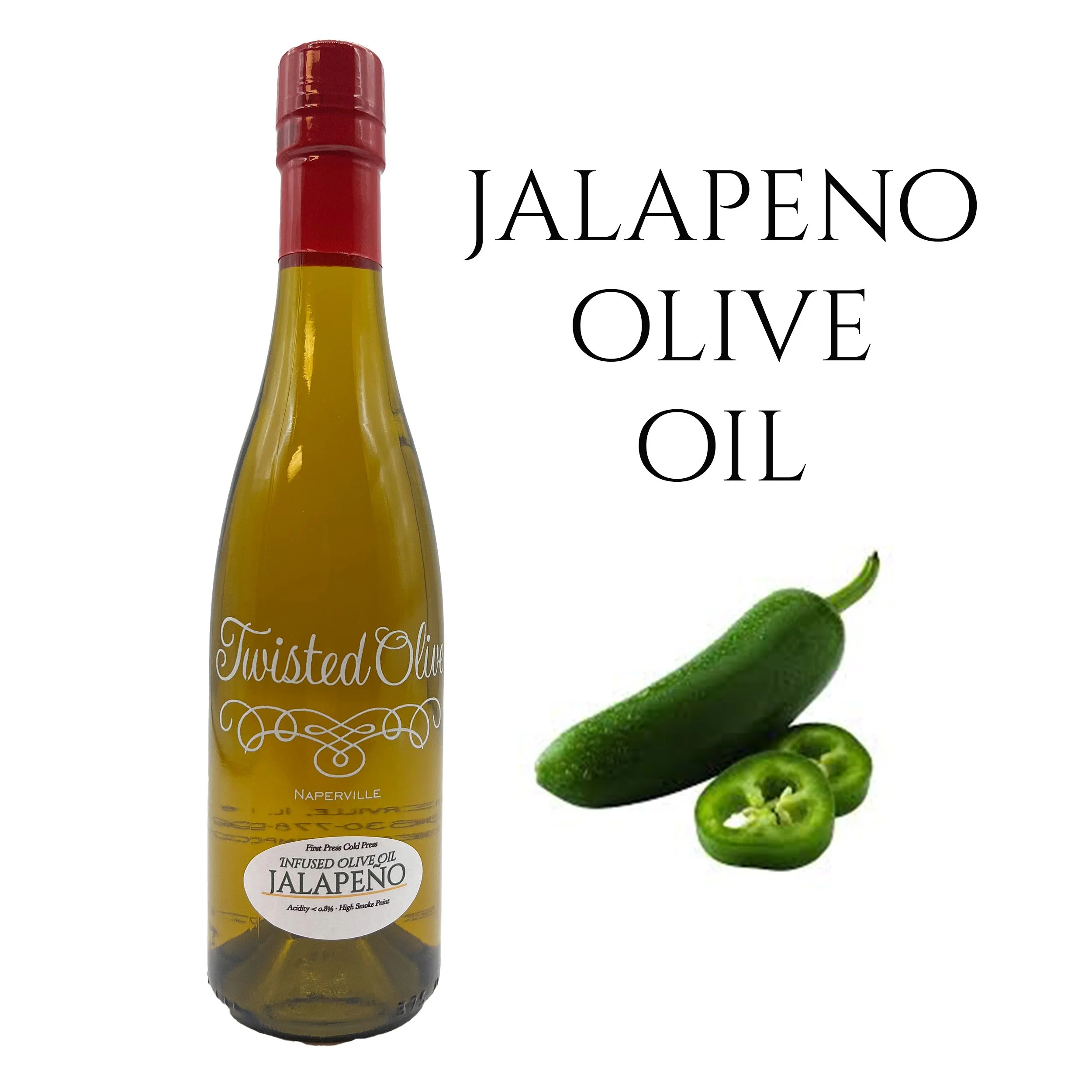 【フォロー割適用】00s TORNADO MART Lace Up Oil Ja Jalapeno Extra Virgin Olive Oil 5oz-12.7oz — Twisted Olive Imports